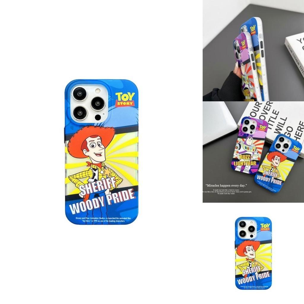 Cartoon Woody Buzz Cross-border Suitable 13 Apple Iphone 15 Pro Max Phone Case 14 Protective Soft Cover