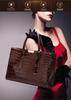 Damen-Handtasche in Krokodilleder-Prägung: 2023 Große Kapazität, Vielseitige Schulter- & Crossbody-Tasche – Neuer Europäischer & Amerikanischer Modestil