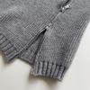 DIMANAF 2025 Autumn Women Zipper Sweaters Lady Pullover Tops Female Turtleneck Knitted Basic Solid Tees Red Sweaters