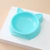 Cute Cat-Shaped Pet Feeding Bowl for Dogs and Cats - Non-Slip Base, Easy To Clean, Perfect for Small To Medium Pets