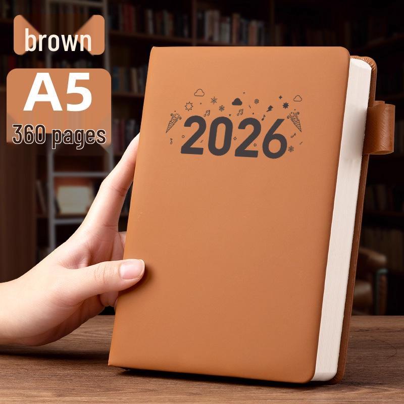 2025 Ultra-Thick B5 Business Notebook - Work Record Book