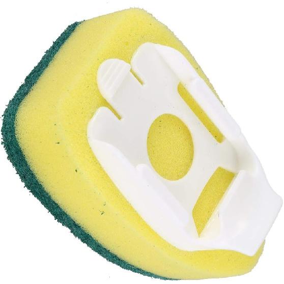 6 Pack Dish Wand Refills Sponge Heads, Brush Replacement Pads for Kitchen Cleaning