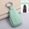 Fashion Car Key Case Cover For Faw Hongqi  E-Hs9 High-End H5 H9    Car Keyring Luxury Leather Auto Accessories