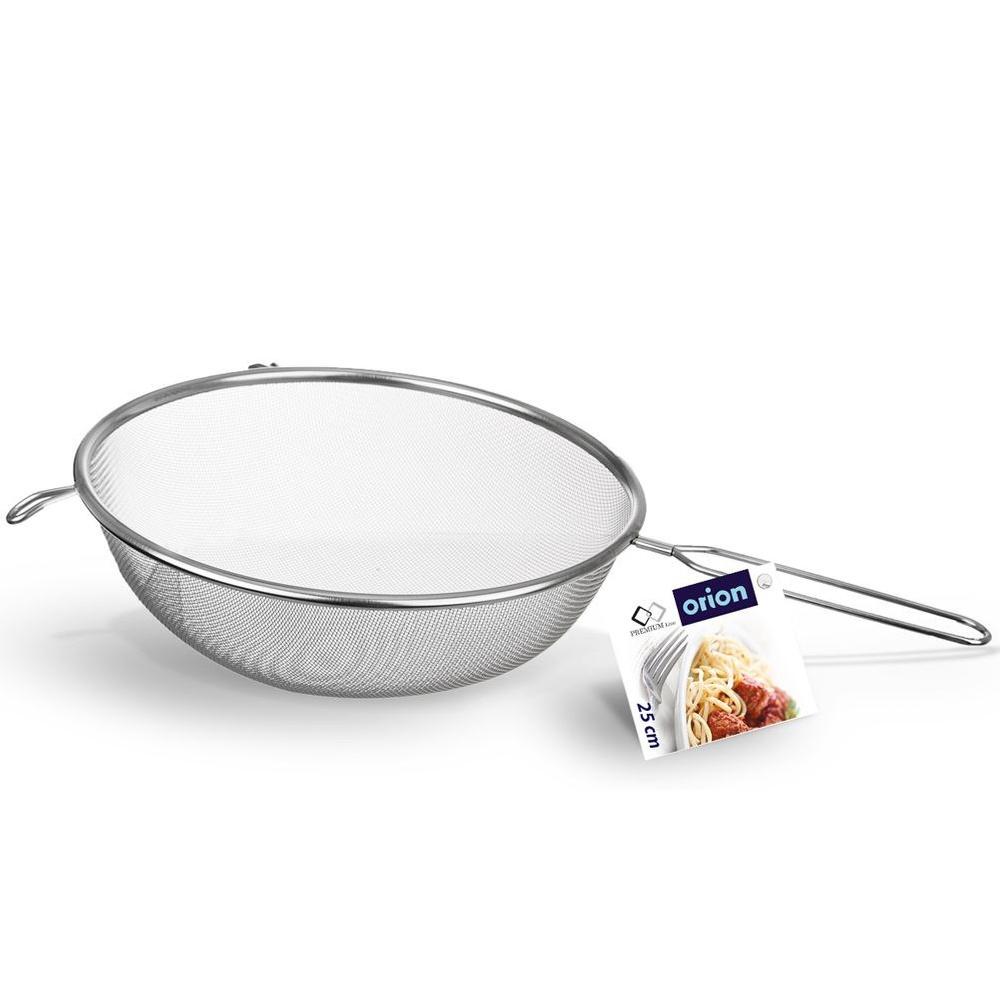 Orion 25cm Stainless Steel Fine Mesh Kitchen Strainer