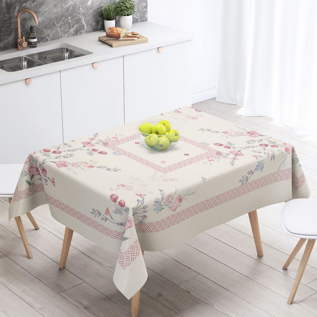 Ethnische Einfache Esstischdecke Retro-Muster Haushalts-Esstisch Couchtisch Tischdecke Tischmatte