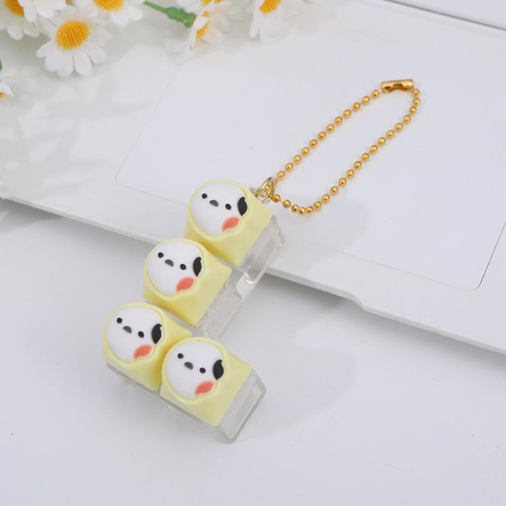 DIY Button Keycap 9 Keyboard Key Toy Anti Stress Finger Creative Bag Pendant Boys Girls