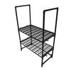 Countertop Microwave Stand 2 Layer Utensil Tableware Storage Kitchen Countertop Organizer Shelf