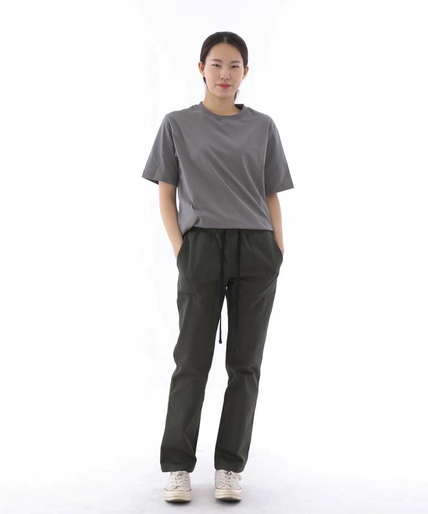 Seinteukeulu Nice Bag Straight Fatigue Pants Nsb-320 Khaki