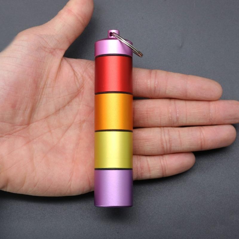 Mini Travel Medicine Storage Box, Scratch Abrasion Resistance for Travel Camping