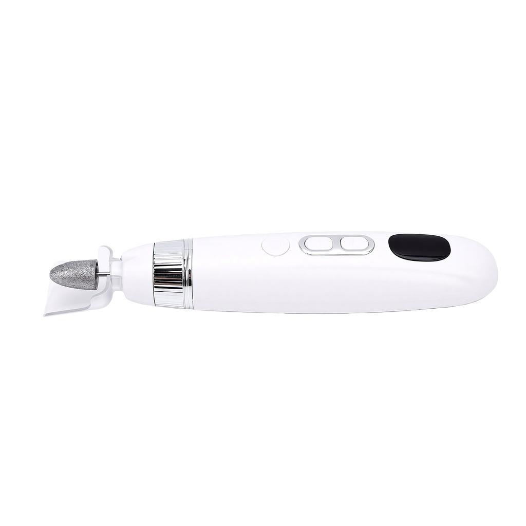 Electric Nail Drill Powerful Quiet Professional 12000 RPM Nail File with Display Screen for Nail Salon White