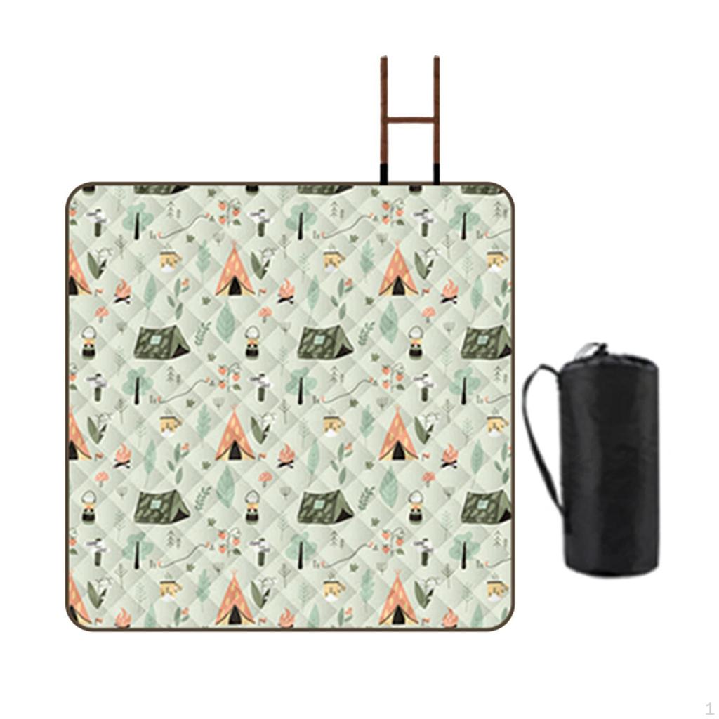 Large Beach Blanket for Travel And Picnics 200 Cm X Machine Washable Portable Camping Mat