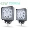 4.5Inch 9LED 45W 6500K Aluminum Square Work Light Fog Driving Lamp Offroad