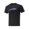 Li Ning Table Tennis Series Casual Comfortable Letter Print Sports Short Sleeve T-Shirt Unisex Tops Black AHSV611-1