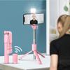 With Soft Beauty Cell Phone Selfie Stick Tripod Bluetooth Remote Wireless Selfi Stick Phone Holder Stand