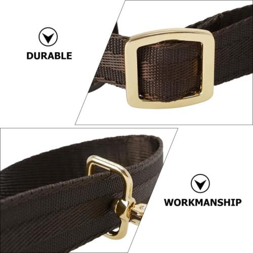 Sac pour flûte NOLITOY, Sac à main/sac à bandoulière 2-en-1, Élégant, durable et portable, 44 x 10,2 x 6,8 cm, Couleur café