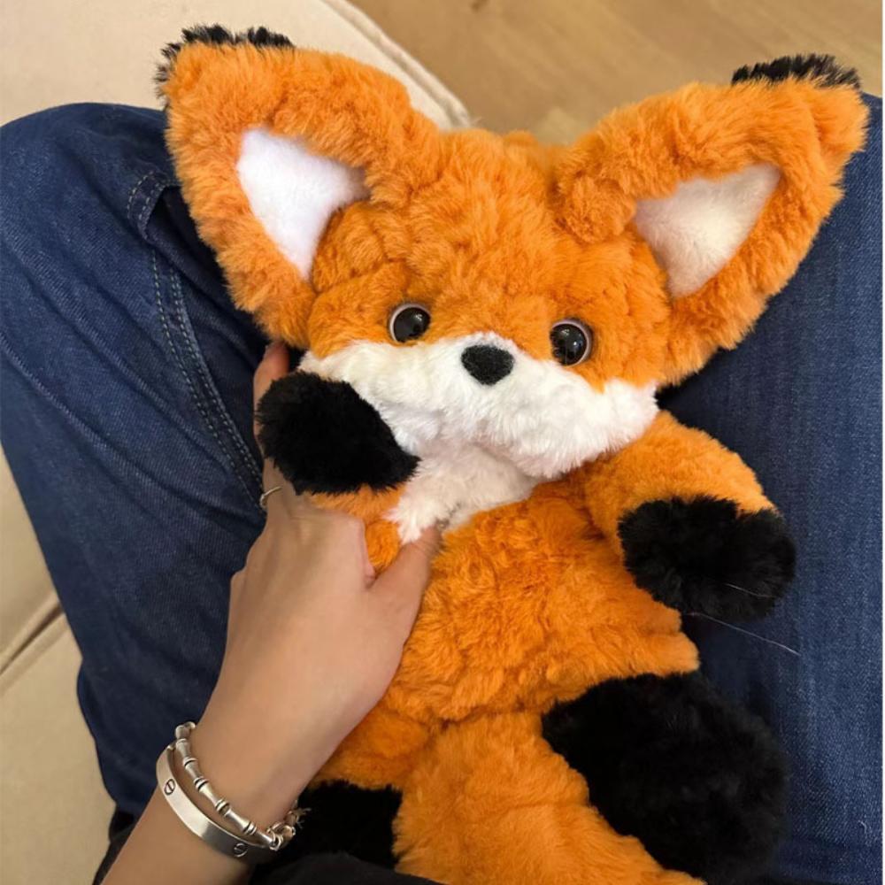 Good Night Fox Big Tail Little Fox Doll Sleeping Doll Pillow