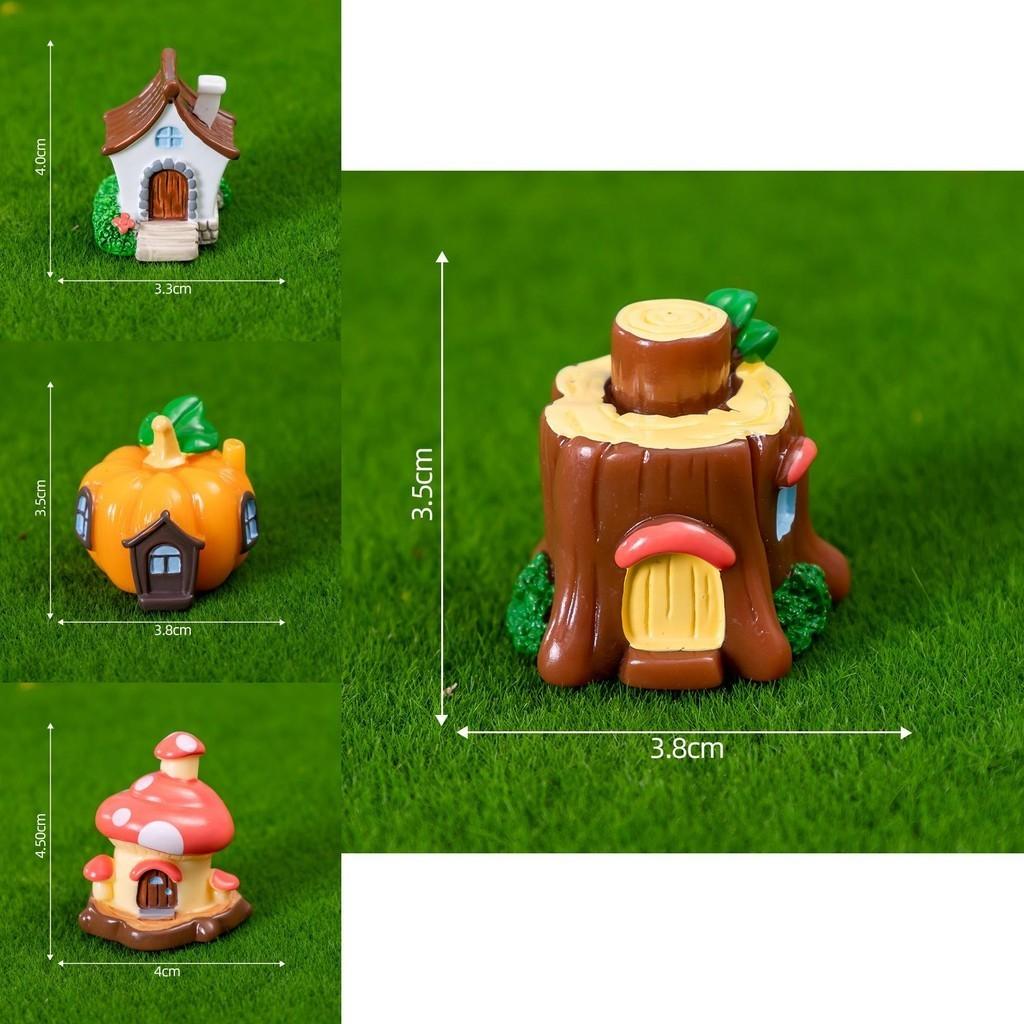 Enchanting Resin Tree Stump House Garden Ornaments For Creative Landscape Decor