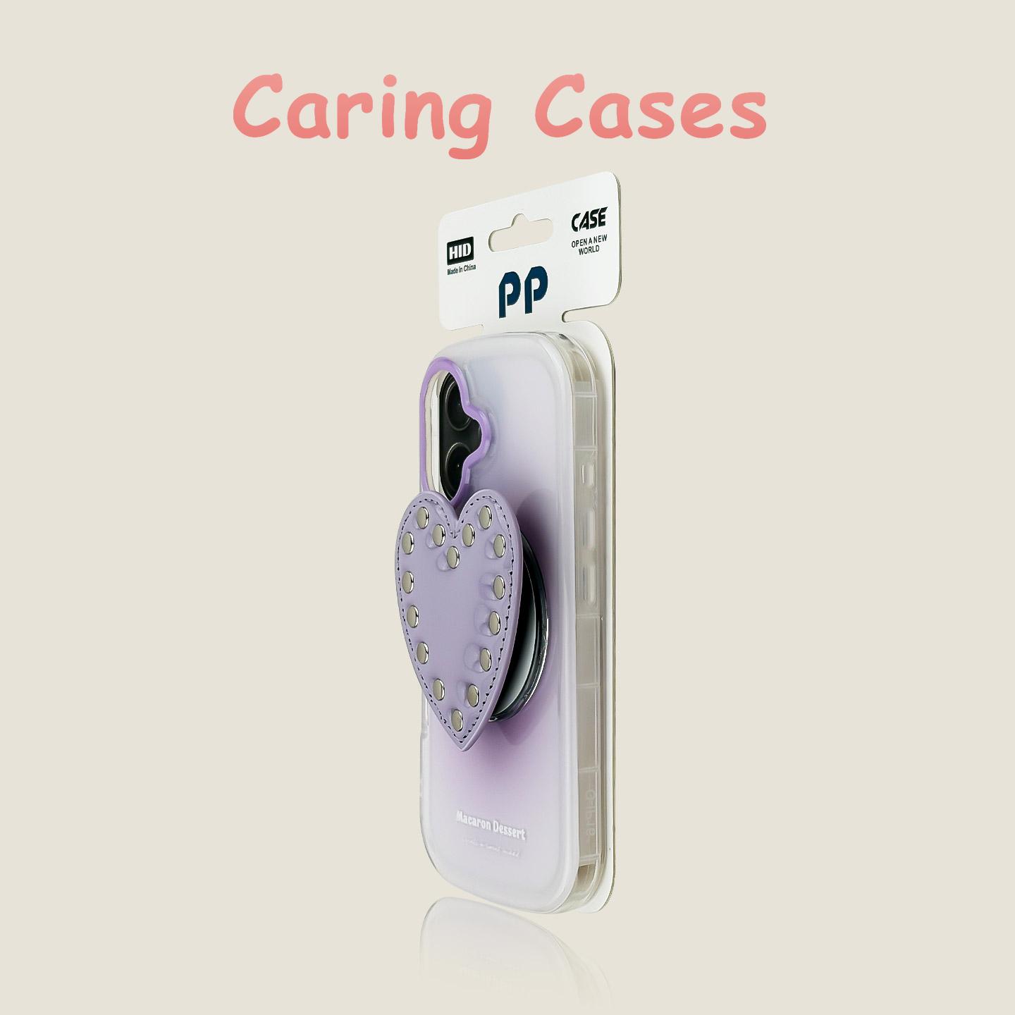 

For iPhone 17 Pro Max Case Pink Studded Heart Magnetic Stand Clear Shockproof Compatible with iPhone 16 15 14 13 12 iPhone 12 Pro