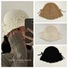 Bow Bowknot Knitted Hat Warm Cap Winter Cap Cute Bucket Hat  Girls