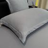Aloe Cotton Pillowcase Pair - Solid Color, Skin-Friendly, Comfortable, 48x74 Cm