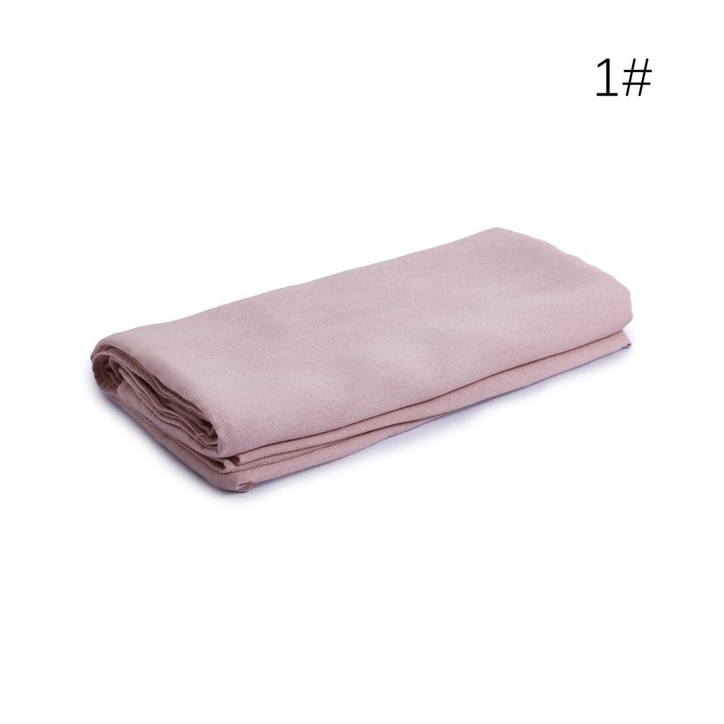 

Wooden Headscarf Solid Color Design For Winter Sunblock And Sunshade In Multiple Colors PinkBeige