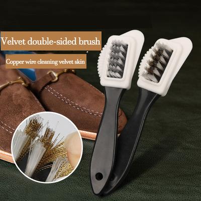 Neue Schuhbürste für Sneaker Wildlederbürste Schuhreinigung Wildlederstiefel Flauschige Schuhe Bürste Für Leder Innenraum Sneaker Reiniger