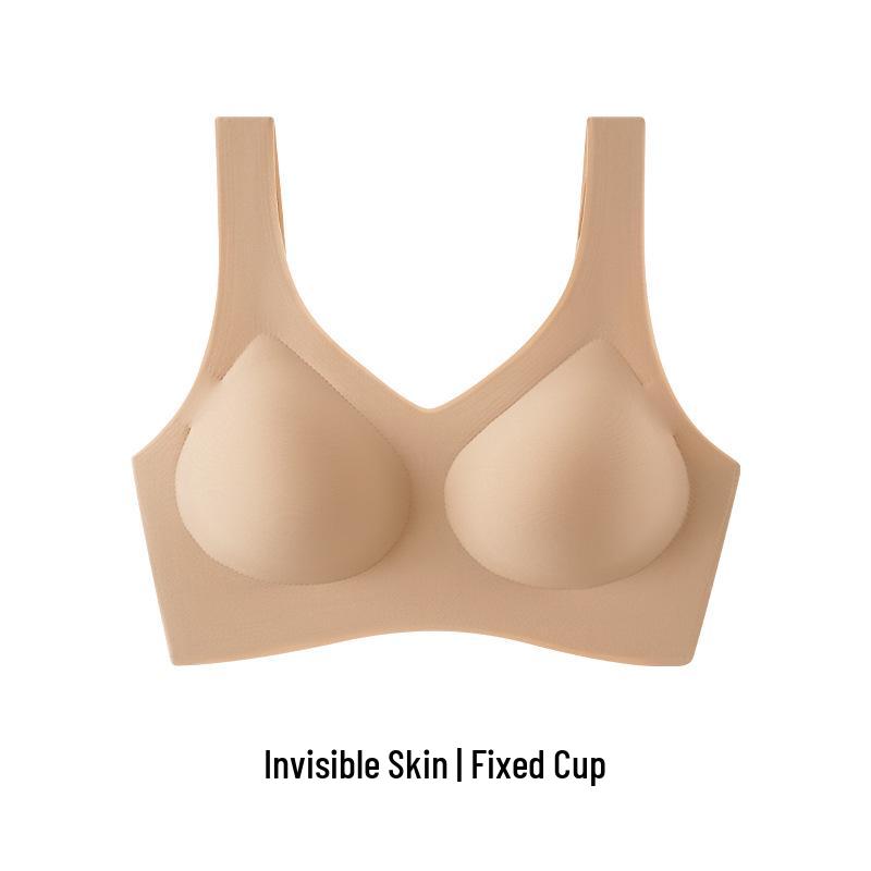 Seamless Thin Sports Bra - Anti-Sag, No Underwire, Beautiful Back Design for Young Girls
