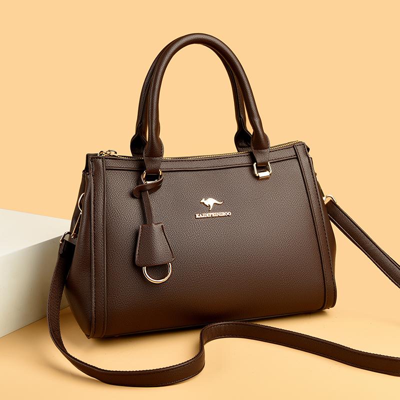 Genuine Brand Luxury Casual Tote Sac Top Quality Pu Leather HandBags for Women Ladies Top-handle Bag Shoulder Crossbody Bags New