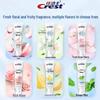 Crest Dual-Color Whitening Toothpaste (Snow Cherry + White Peach)