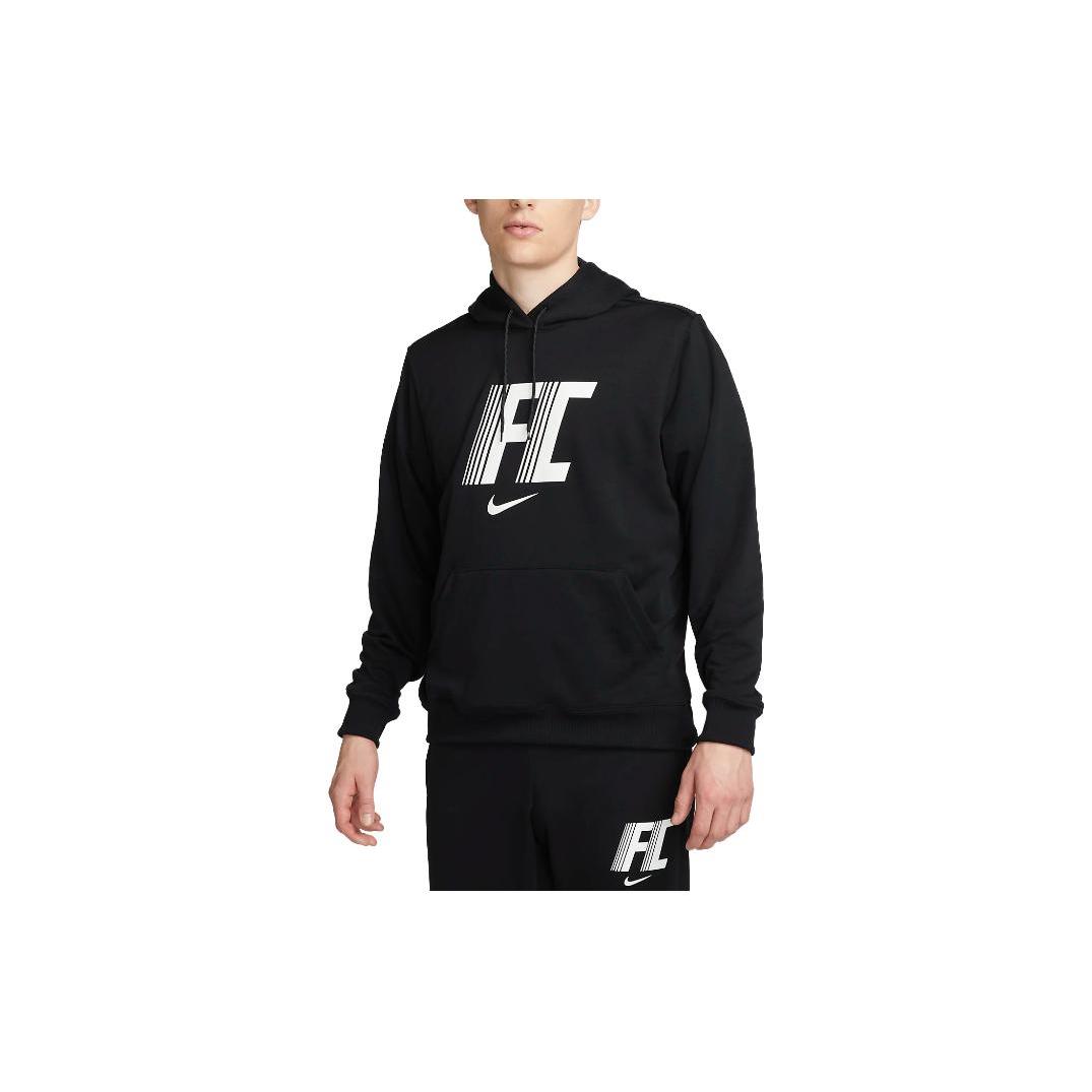 Nike Dri FIT F.C. Флисовое худи для больших детей для футбола DV9758-010 XL