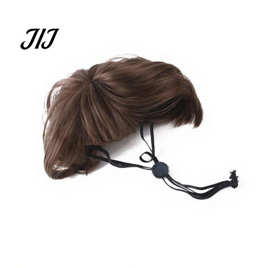 Pet Accessories for Parties Bob Wig, Funny Cat Wig with Adjustable Elastic Band, Soft Breathable Hairpiece Mesh, Cute Cosplay Dogs And Cats, Halloween