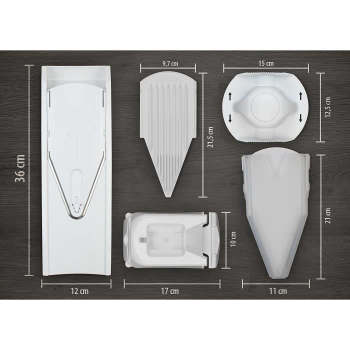 Borner slicer v1 classicline pro set : farbvariante - weiß