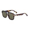 European and American new sunglasses for women, sophisticated fashion square frame, outdoor trendy double-beam sun-protection men's sunglasses for dri