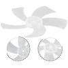 Replacement Fan Blade for 16 Inch Stand or Desk Fan Includes Nut Cover and Five Leaf Design for Low Noise Operation