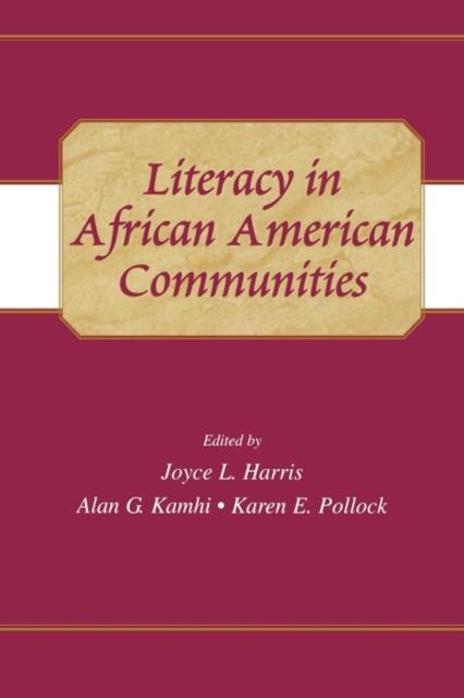 The Literacy In African American Communities Book