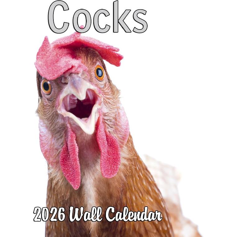 2026 Cocks Calendar - Roosters 2025-2026