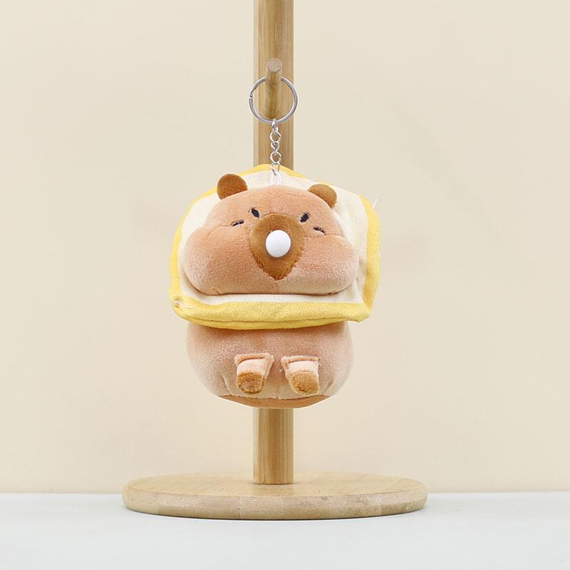 High Plush Quality Water Capybara Doll For Cute Bag Charm And Fun Collectible