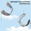 Memory Foam Neck Pillow Portable Ergonomic Neck Cushion Soft U-Shaped Support Pillow for Neck Fatigue Relief Travel Flights Office