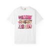 Mommin' Ain't Easy T Shirt | Mom Life Graphic Tee, Pink Retro Collage