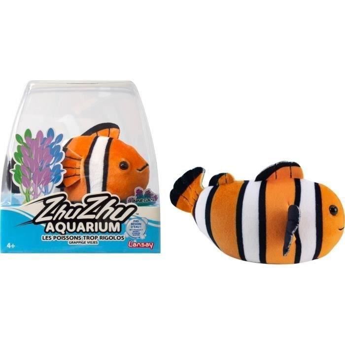 Miniature Figurine - Lansay - 51116 - Zhu Zhu Aquarium - Moon the Clownfish
