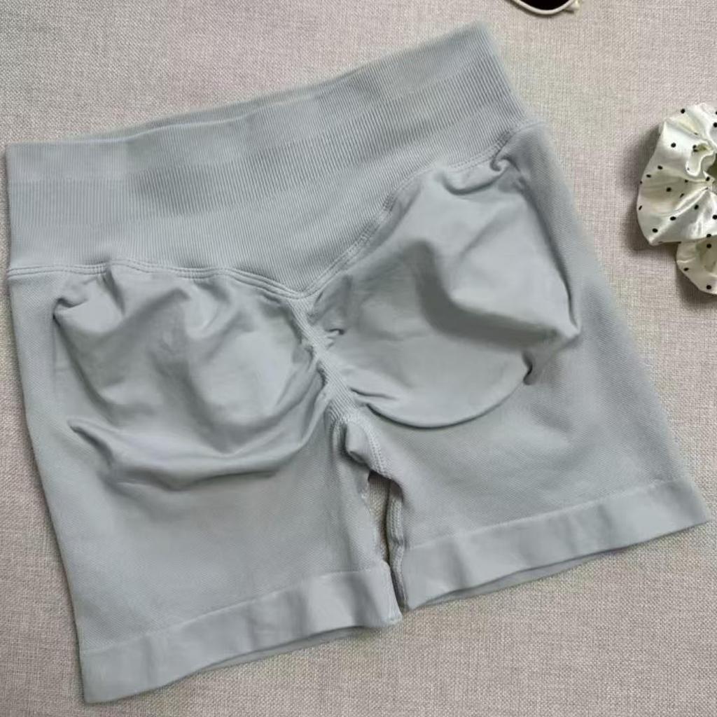 Dfyne Naadloze Dames Yogashorts - Billiftend, Hardloop-, Fitnessbroek