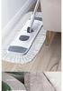 Pure Cotton Large Dust Mop for Hotels & Homes - Flat Mop for Tile Floors with Extended Cloth