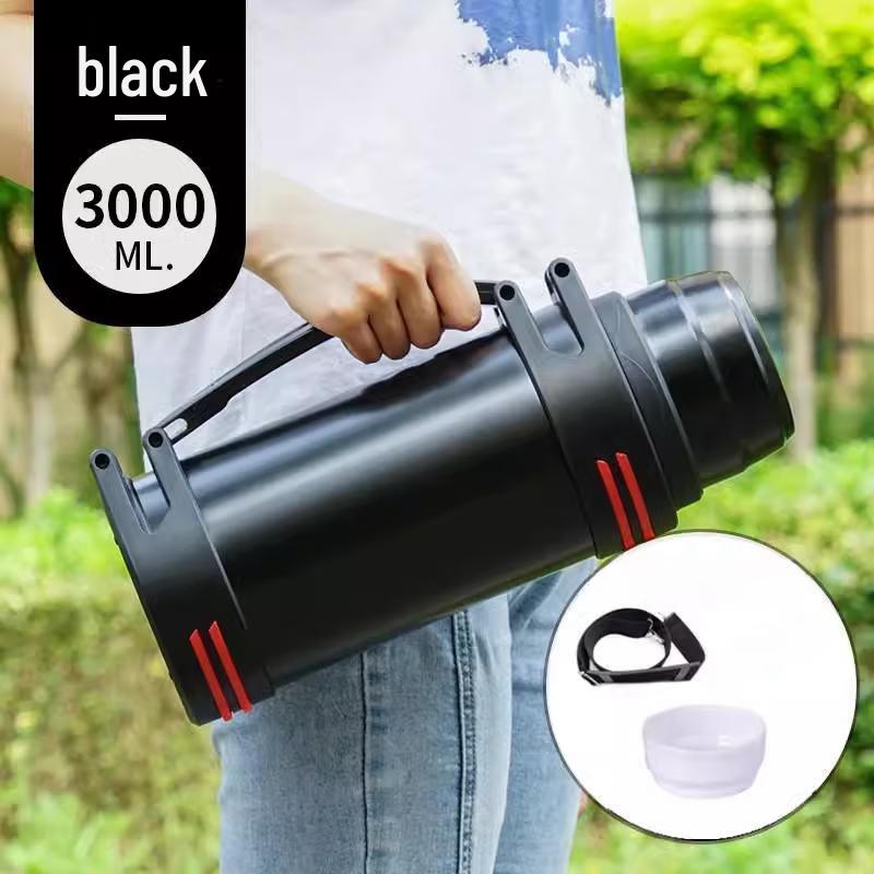 Morona Outdoor Portable Stainless Steel Insulated Thermos - 3000ML