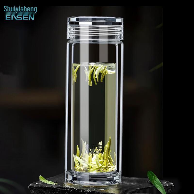 Shuiyisheng Double Wall Glass Tea Cup