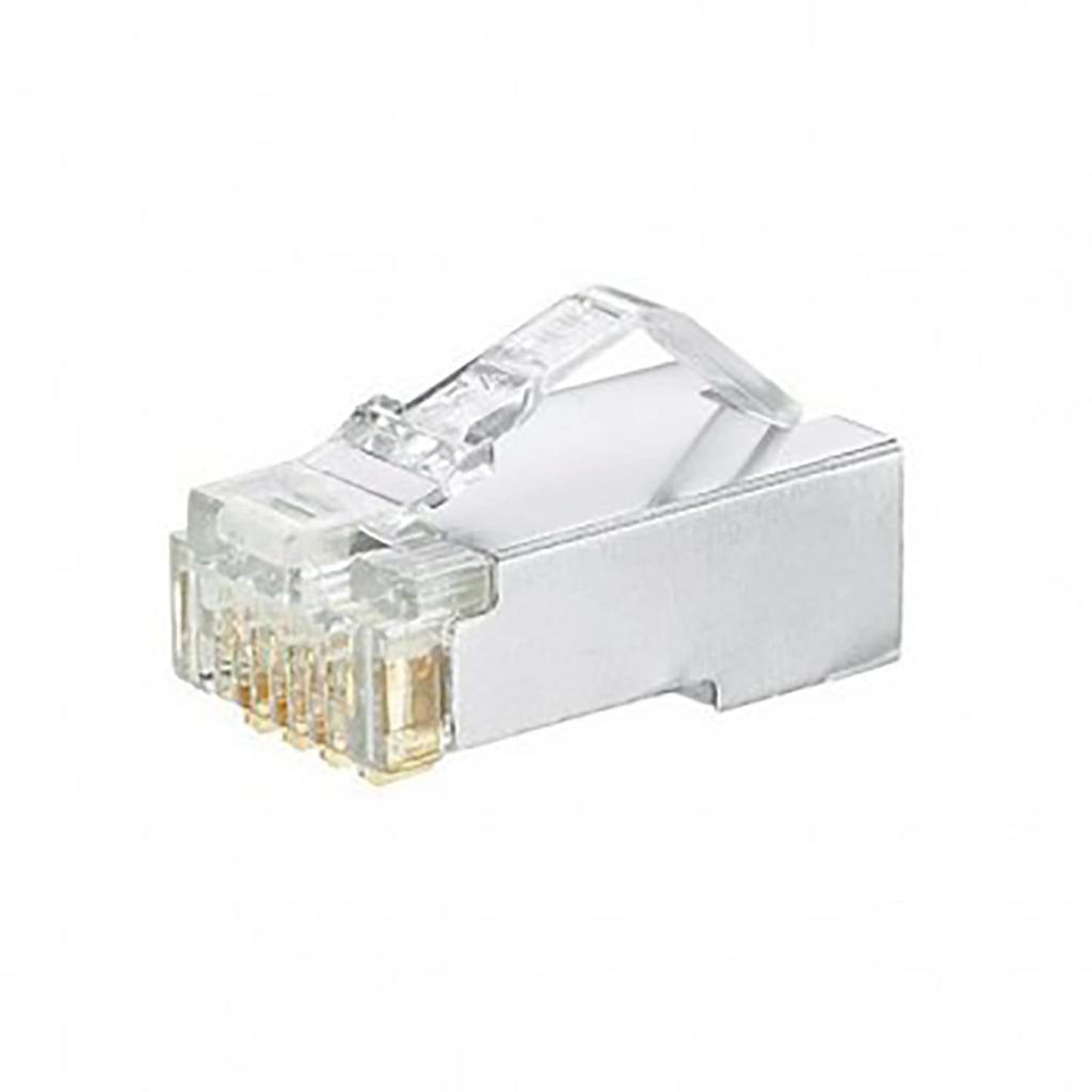 PANDUIT Category 5E Modular Plug for Thin Cable, AWG30 Stranded Wire, Pack of 100, MP530-C