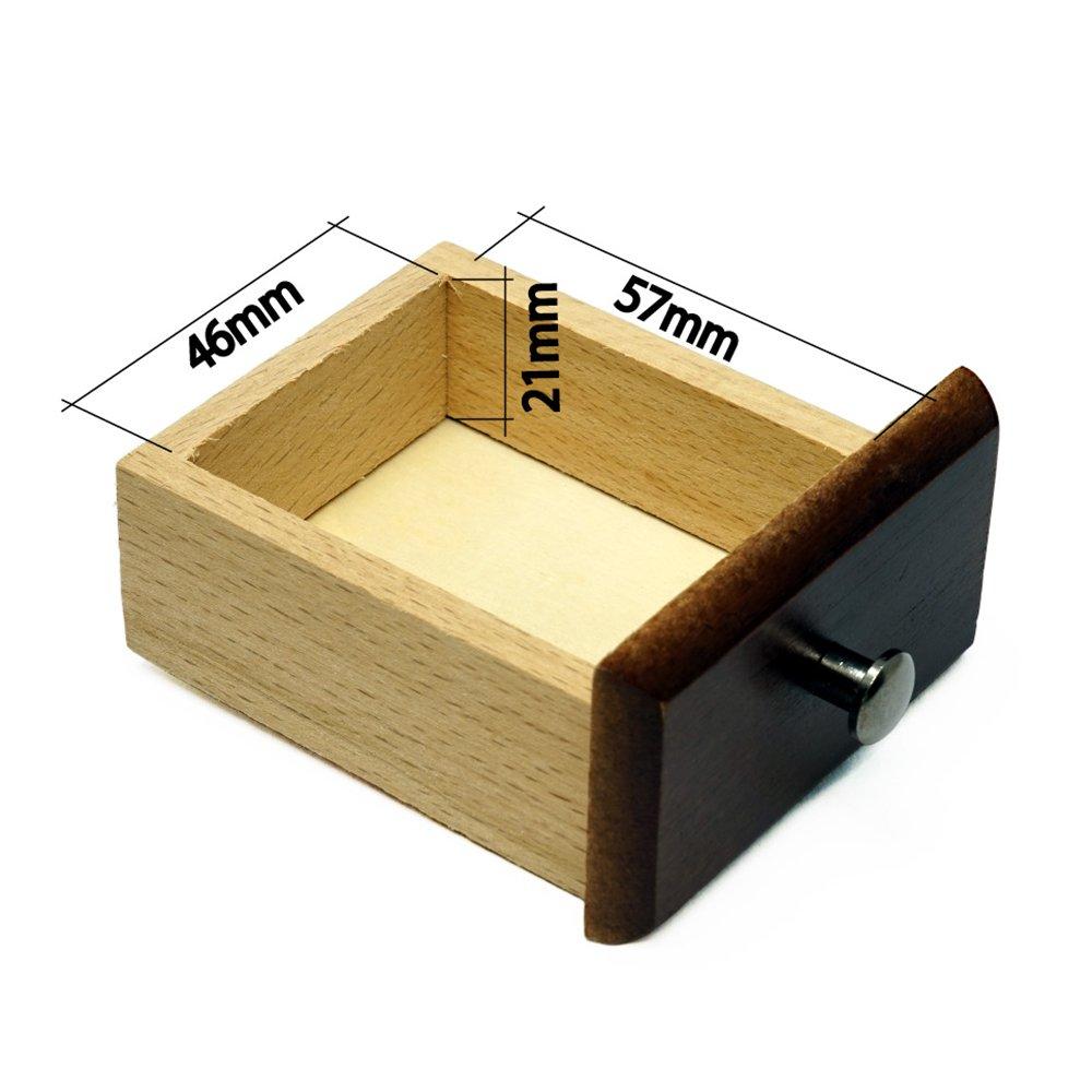 PedraNatural Wooden Antique Coffee Grinder with Adjustable Grinding and Ceramic Molars (Light Blue)