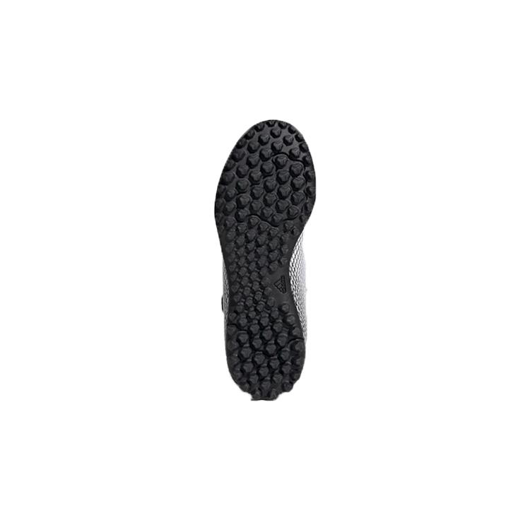 Adidas X Ghosted .4 H&L TF Comfortable Lace-Up Fashionable Versatile Breathable Low-Top Soccer Shoes Kids Soccer Shoes White Black Gray FW9573