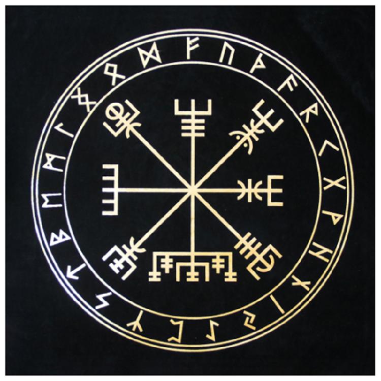 Autel Divination Pendule Nappe Tapis Jeu de Plateau Tissu de Tarot Cartes Oracles