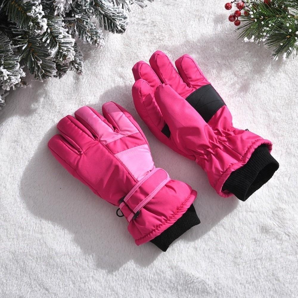 Machine Washable Winter Snow Gloves Windproof Outdoor Sports Gloves Outdoor Sports розы красного