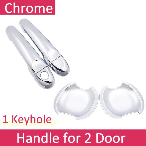 For Nissan JUKE F15 Infiniti Esq 2010~ Chrome Door Handle Cover Car Accessories Stickers Trim Set 2011 2013 2015 2017 2018